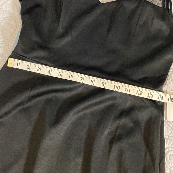 Lulus Black Sheer Rhinestone Bodycon Dress - Picture 9 of 11